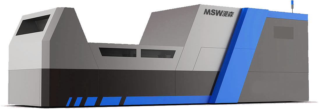 Picture shows 2400mm Belt Width AI X-ray Sorting Machine T.