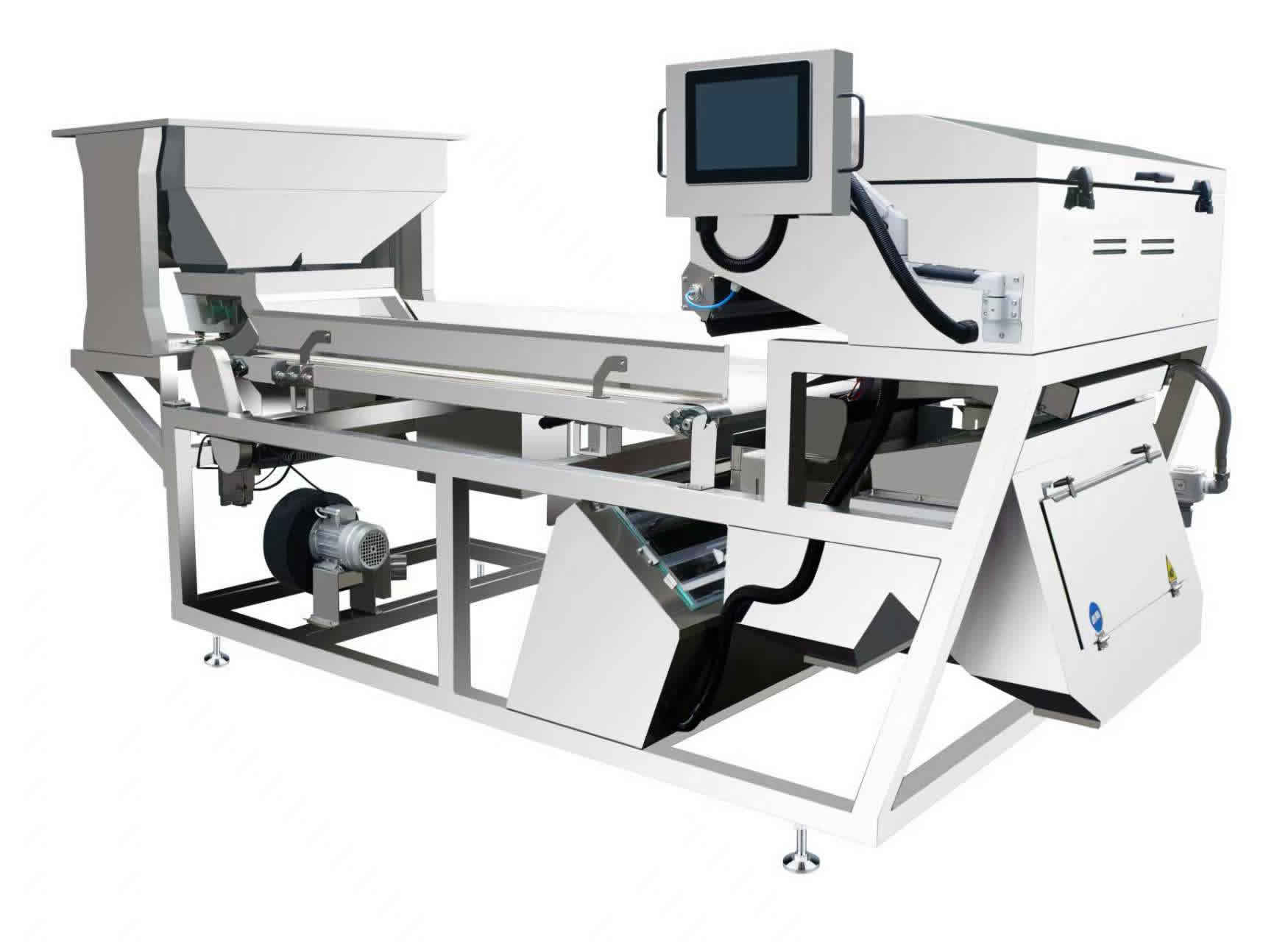 Picture shows 600mm Belt Width AI Color Sorting Machine.