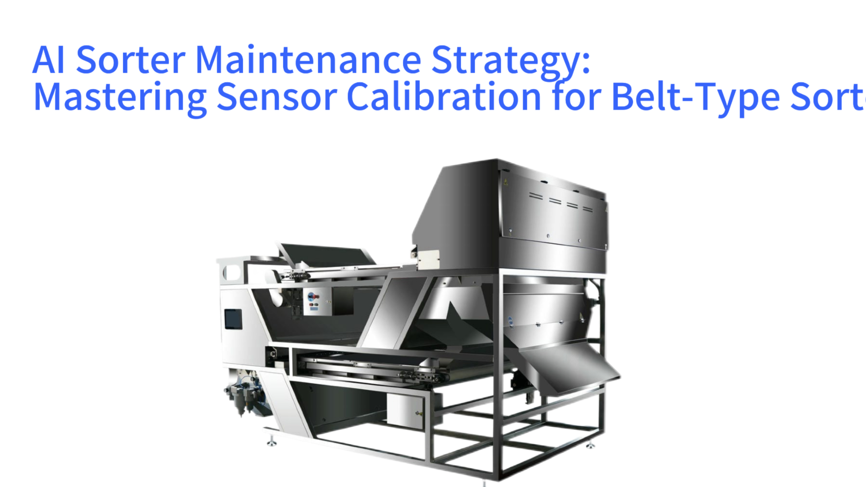 AI Sorter Maintenance Strategy: Mastering Sensor Calibration for Belt-Type Sorters