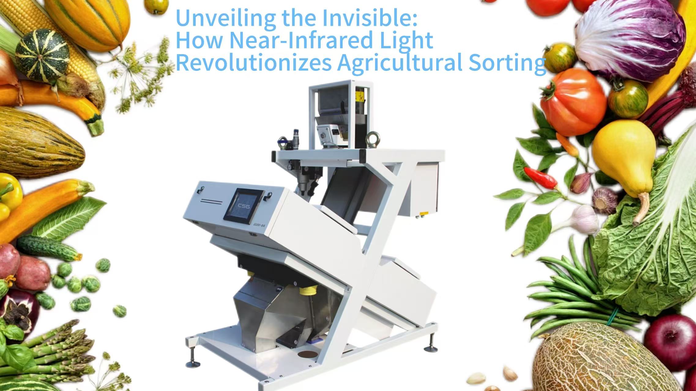 Unveiling the Invisible: How Near-Infrared Light Revolutionizes Agricultural Sorting