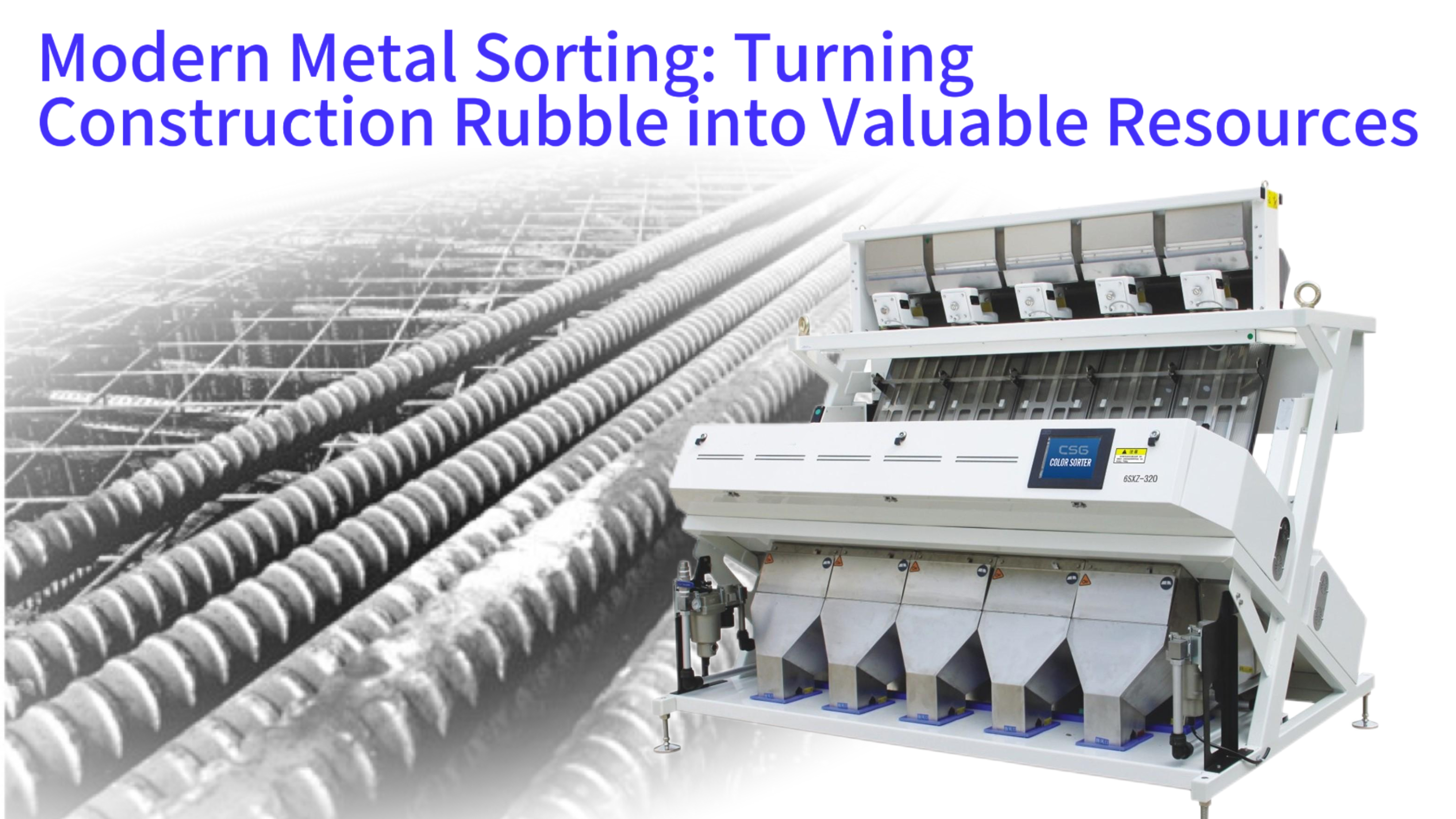 Modern Metal Sorting: Turning Construction Rubble into Valuable Resources