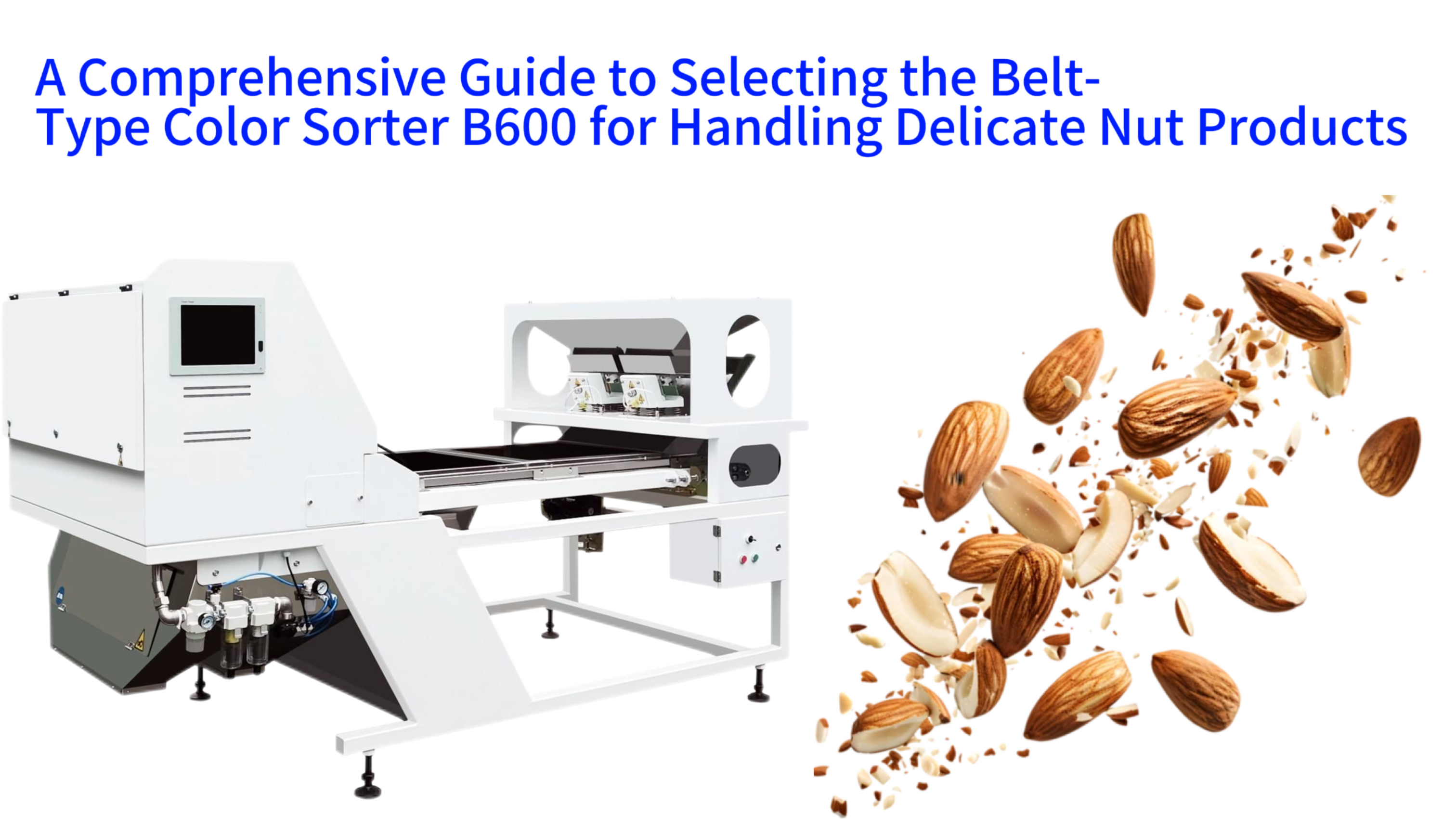 A Comprehensive Guide to Selecting the Belt-Type Color Sorter B600 for Handling Delicate Nut Products