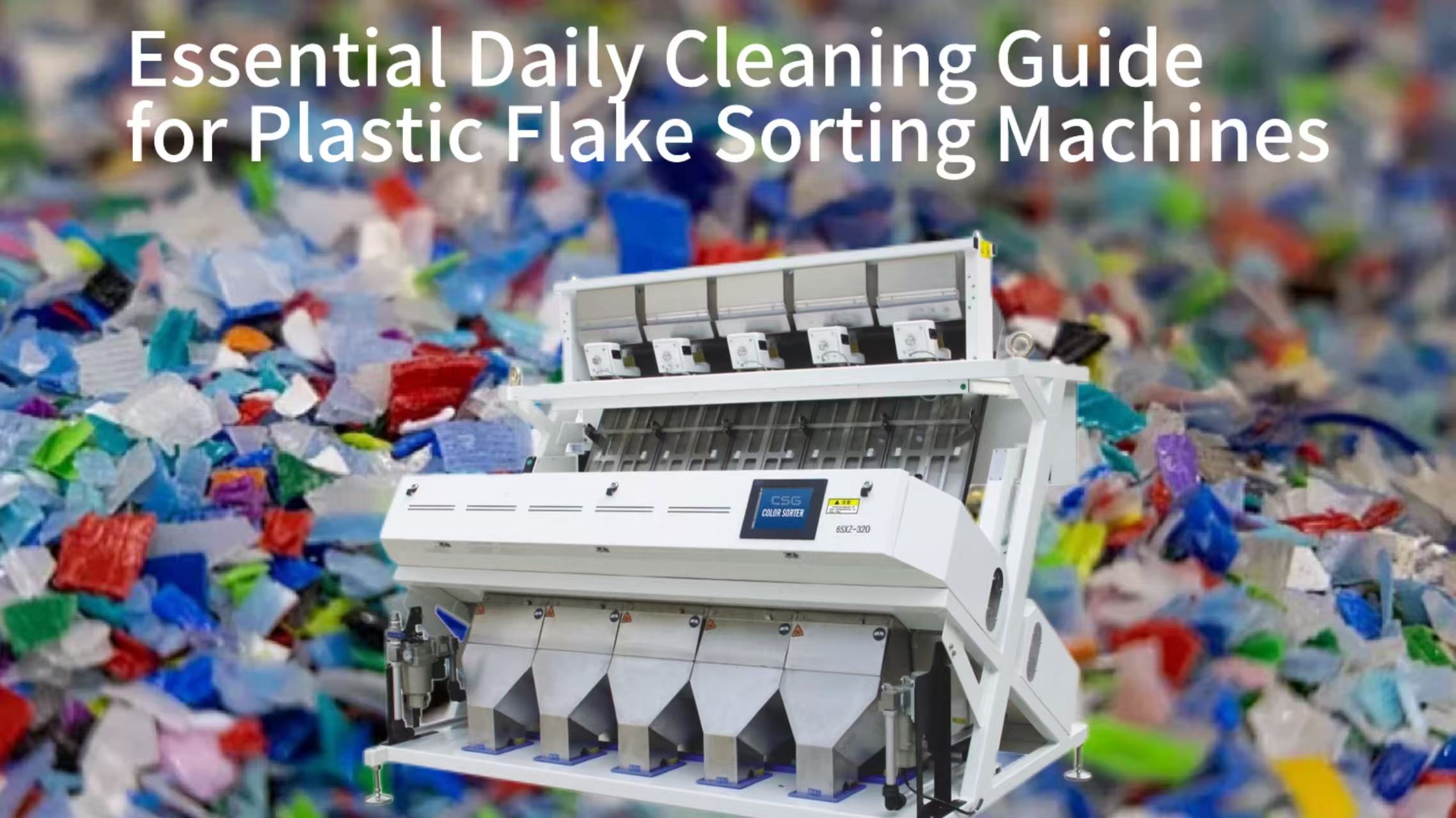 Essential Daily Cleaning Guide for Plastic Flake Sorting Machines