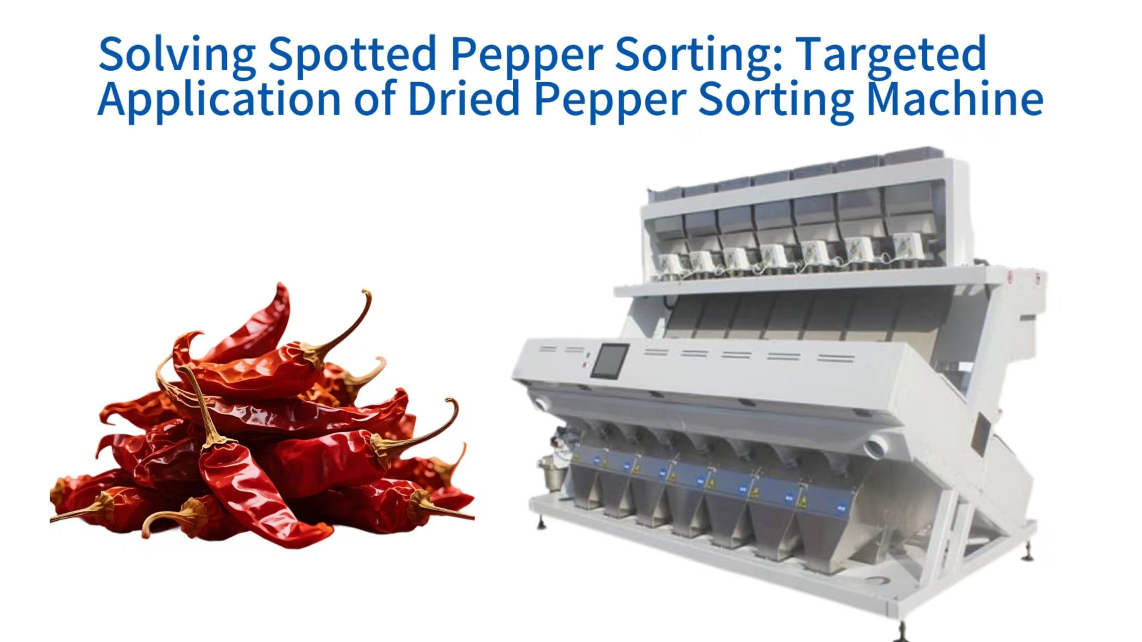 Solving Spotted Pepper Sorting: Targeted Application of Dried Pepper Sorting Machine