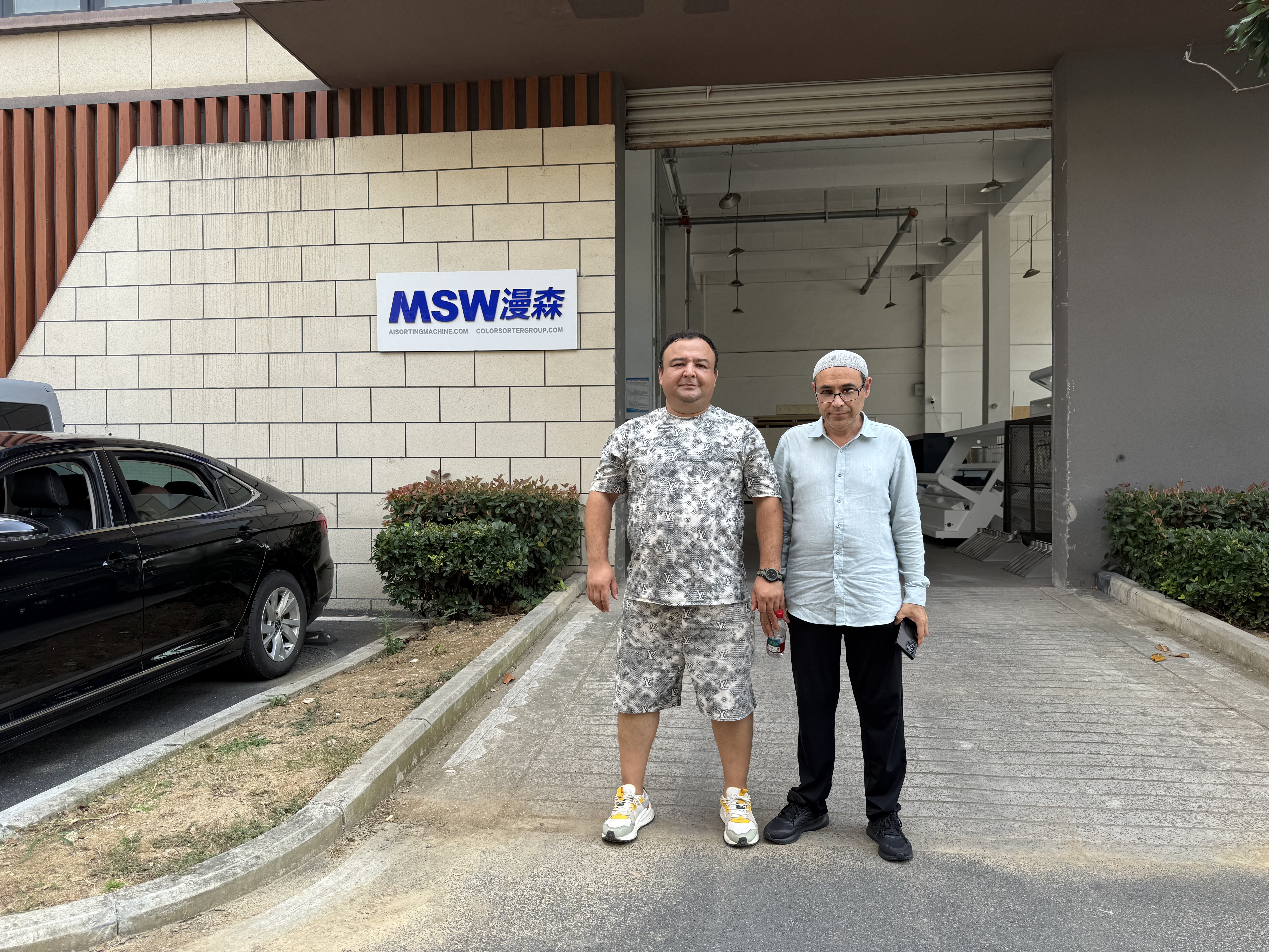 Uzbekistan Client Visits MSW for Live Sorting Test on Snacks and Corn